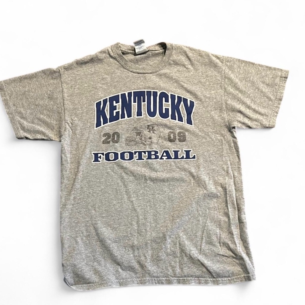 #vintage Gray Kentucky Football T-Shirt